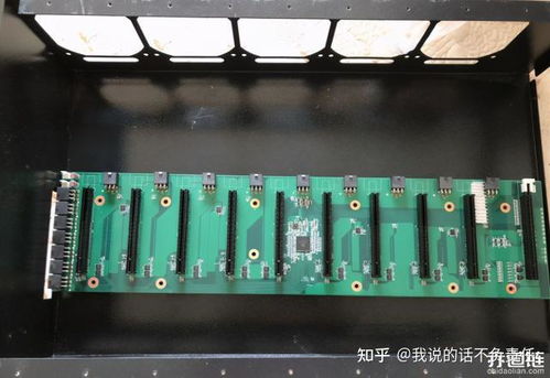 High-performance Litecoin mining rig set up