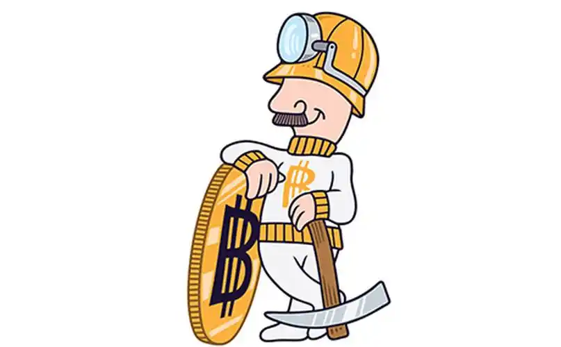 Bitcoin symbol emerging over a digital circuit backdrop in the German mining context